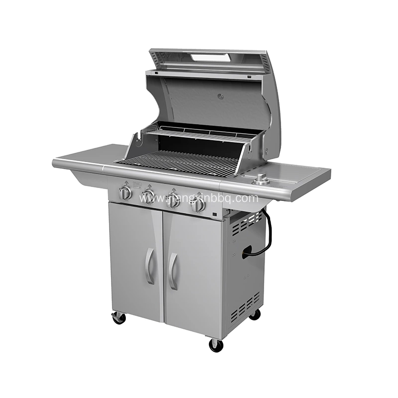 Stainless Steel 4 Burners Propane Gas BBQ