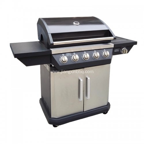 5 Burners With Side Burner Gas Grill