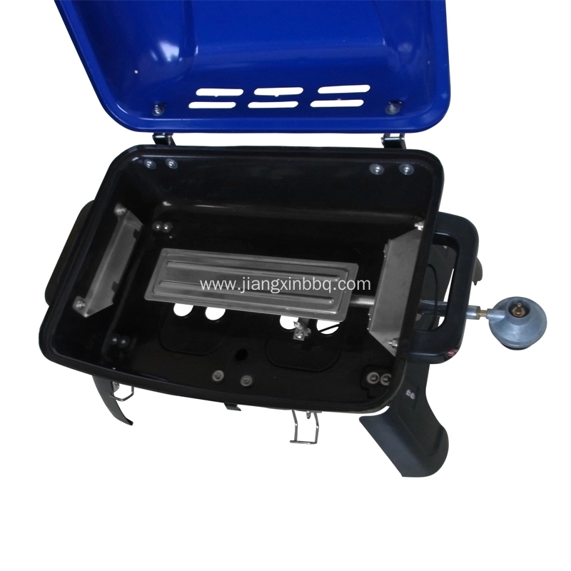 Portable Gas Grill With Folding Legs