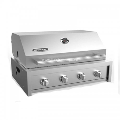 4 Burners Outdoor Built-In Gas BBQ Grill