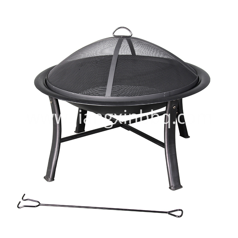 JXF3521 High Temperature Painted Steel Wood Burning Fire Pit