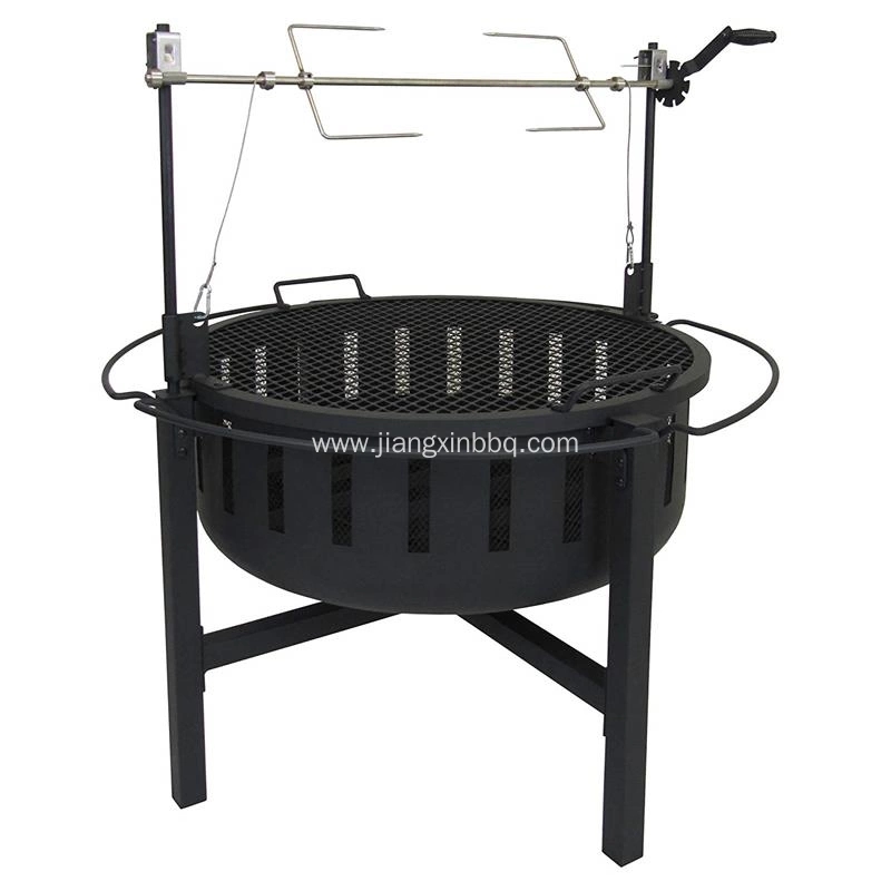 JXC240C-1 Charcoal BBQ Grill With Rotisserie