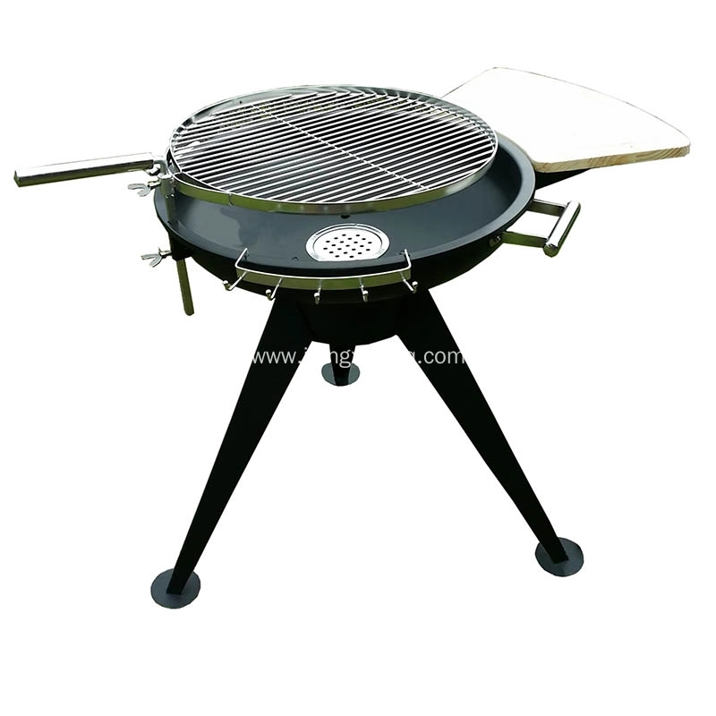 JXC640 Huge Height Adjustable Charcoal BBQ Grill