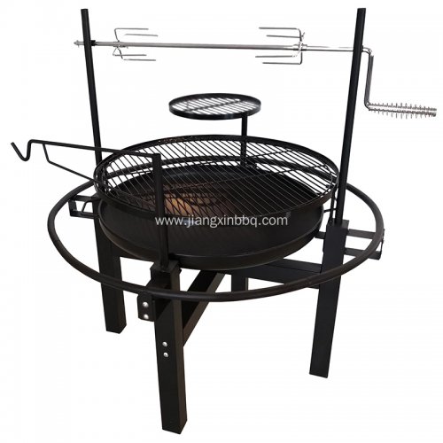 JXC240C Outdoor Charcoal BBQ Grill With Rotisserie