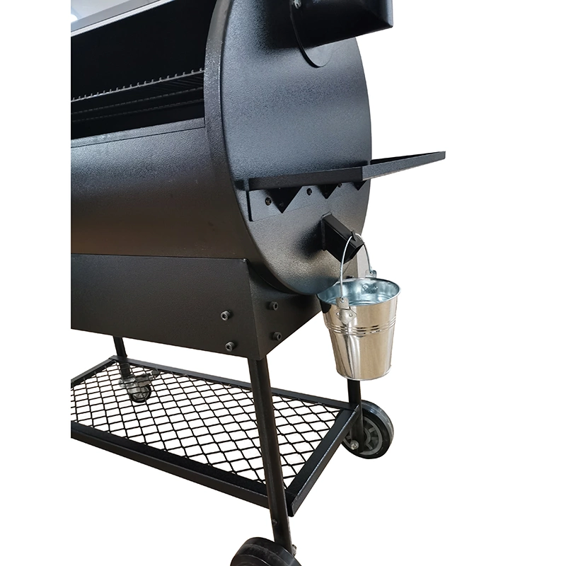JXP652L Wood Pellet Smoker BBQ Grill for Outdoor-L