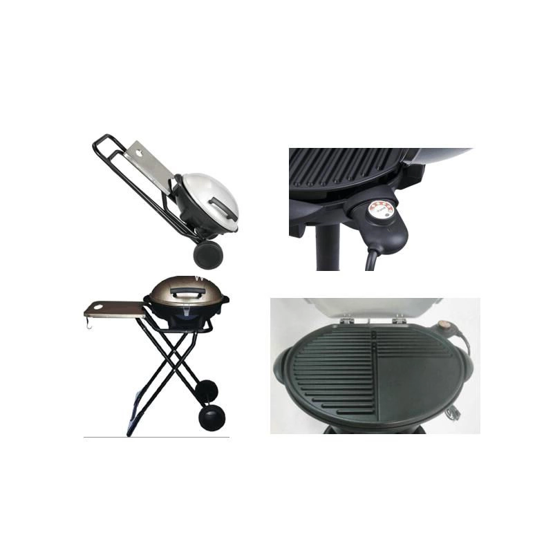 JXE366C-1 Folding Electric Grill With Side Table