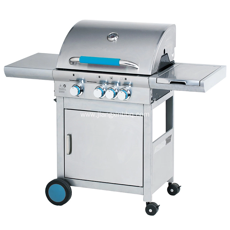 JXG31S 3 Burners Gas Grill With Folding Side Table
