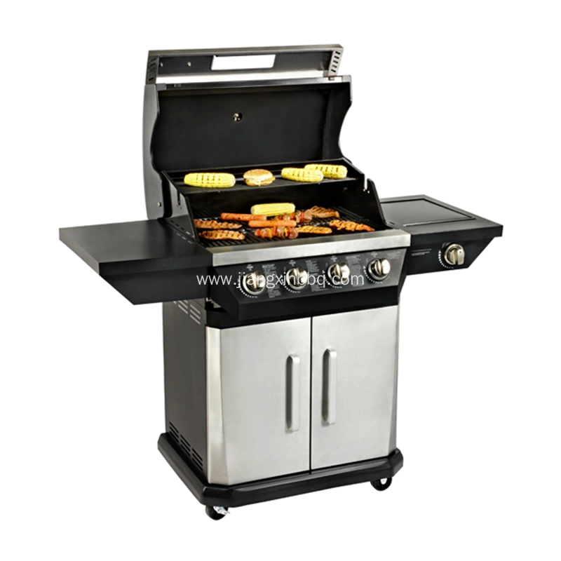 JXG4604A-1 Propane Gas Grill With Side Burner