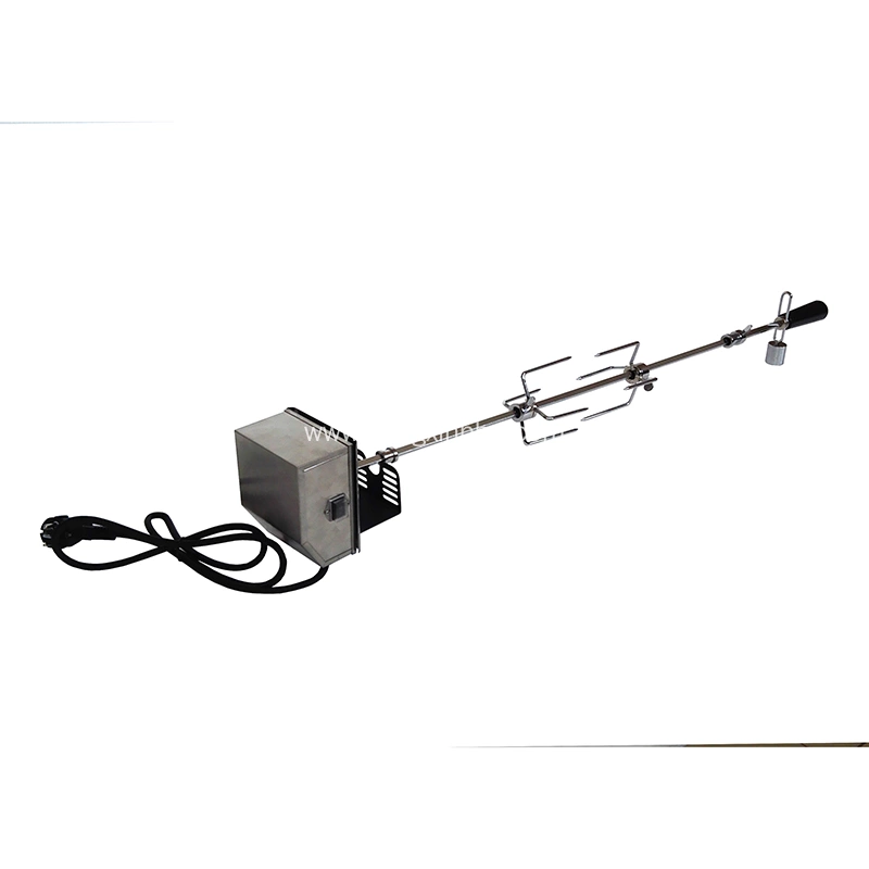 JXR900C2-1 Electric Stainless Steel Deluxe BBQ Rotisserie Spit