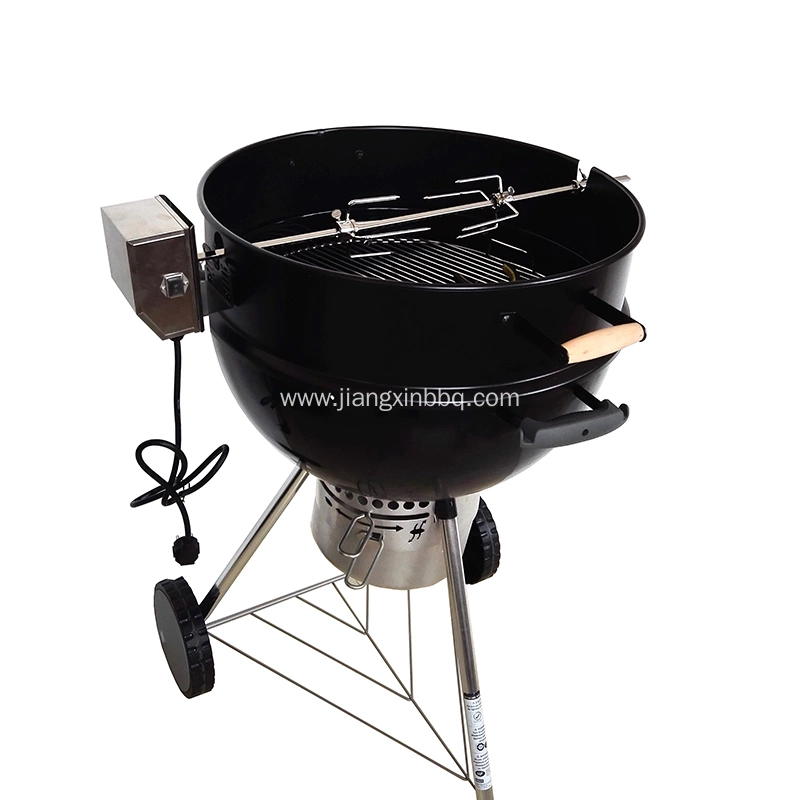 JXR550WH-1 BBQ Grill Accessories Parts Kamado Rotisserie